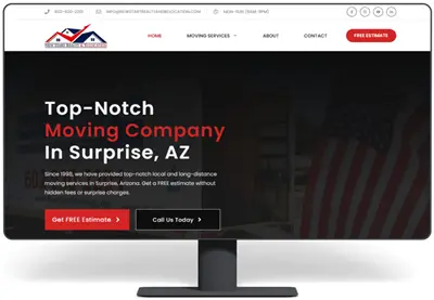 New Start Realty and Relocation Website Example