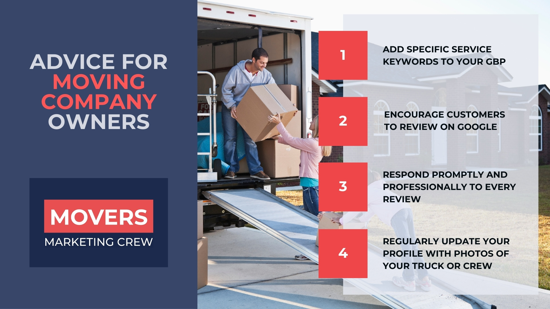 Advice for moving company owners