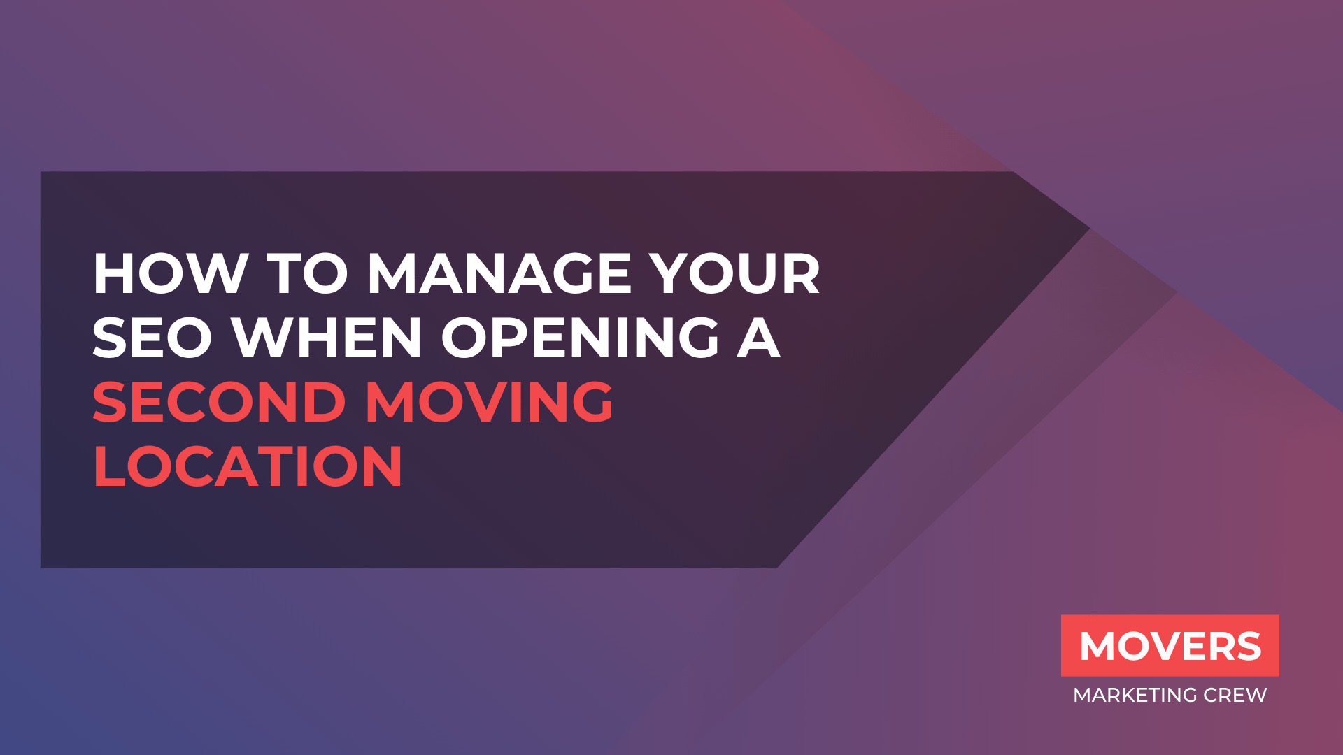 second moving location seo